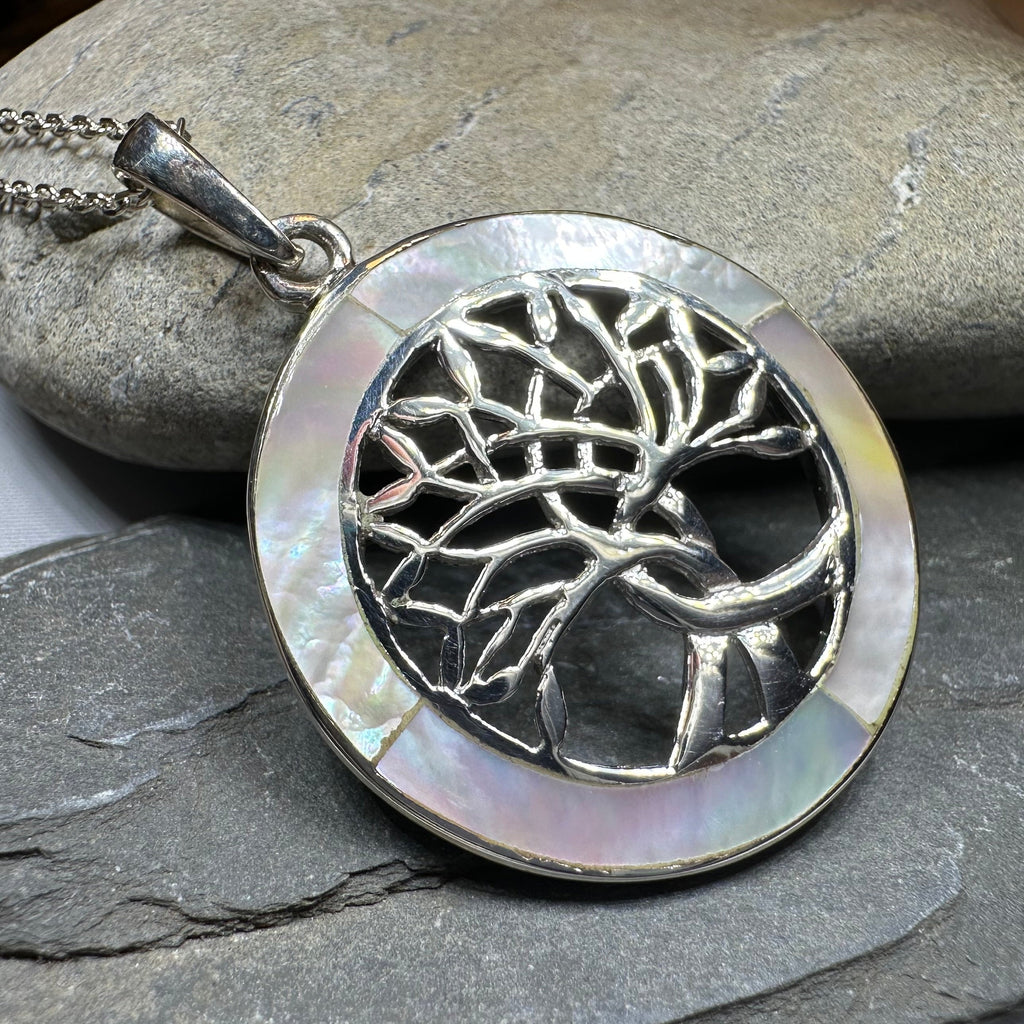 Carmina Tree of Life Shell Necklace