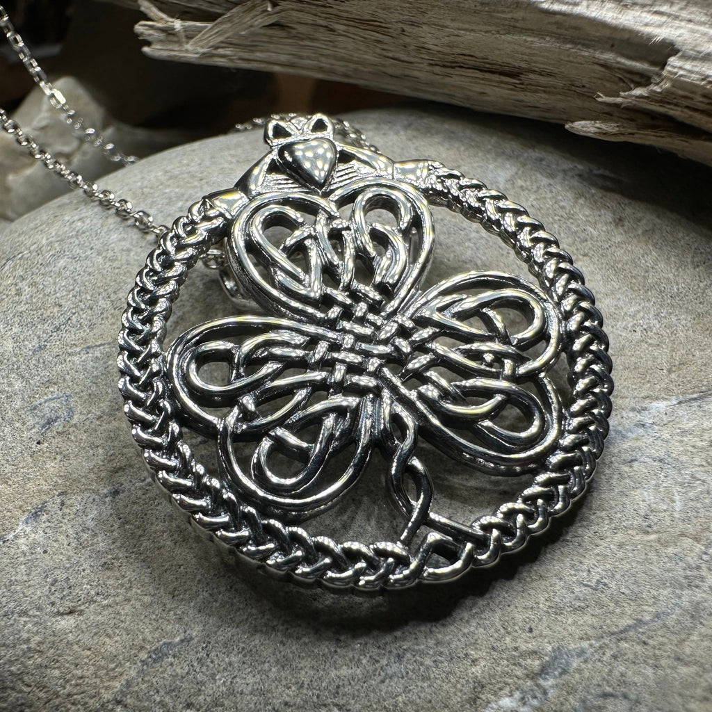 Sylvania Shamrock Necklace