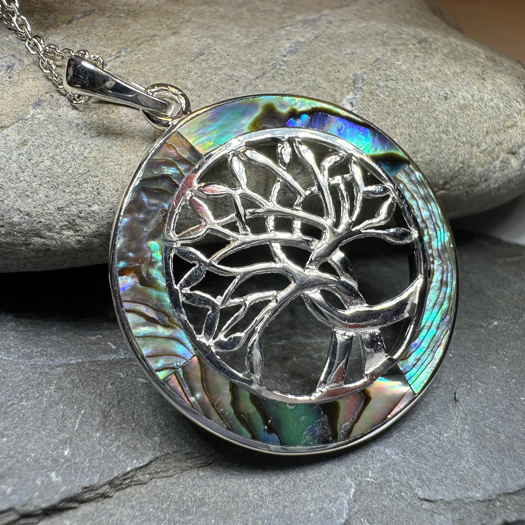 Carmina Tree of Life Shell Necklace