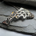 Celtic Salmon of Knowledge Necklace