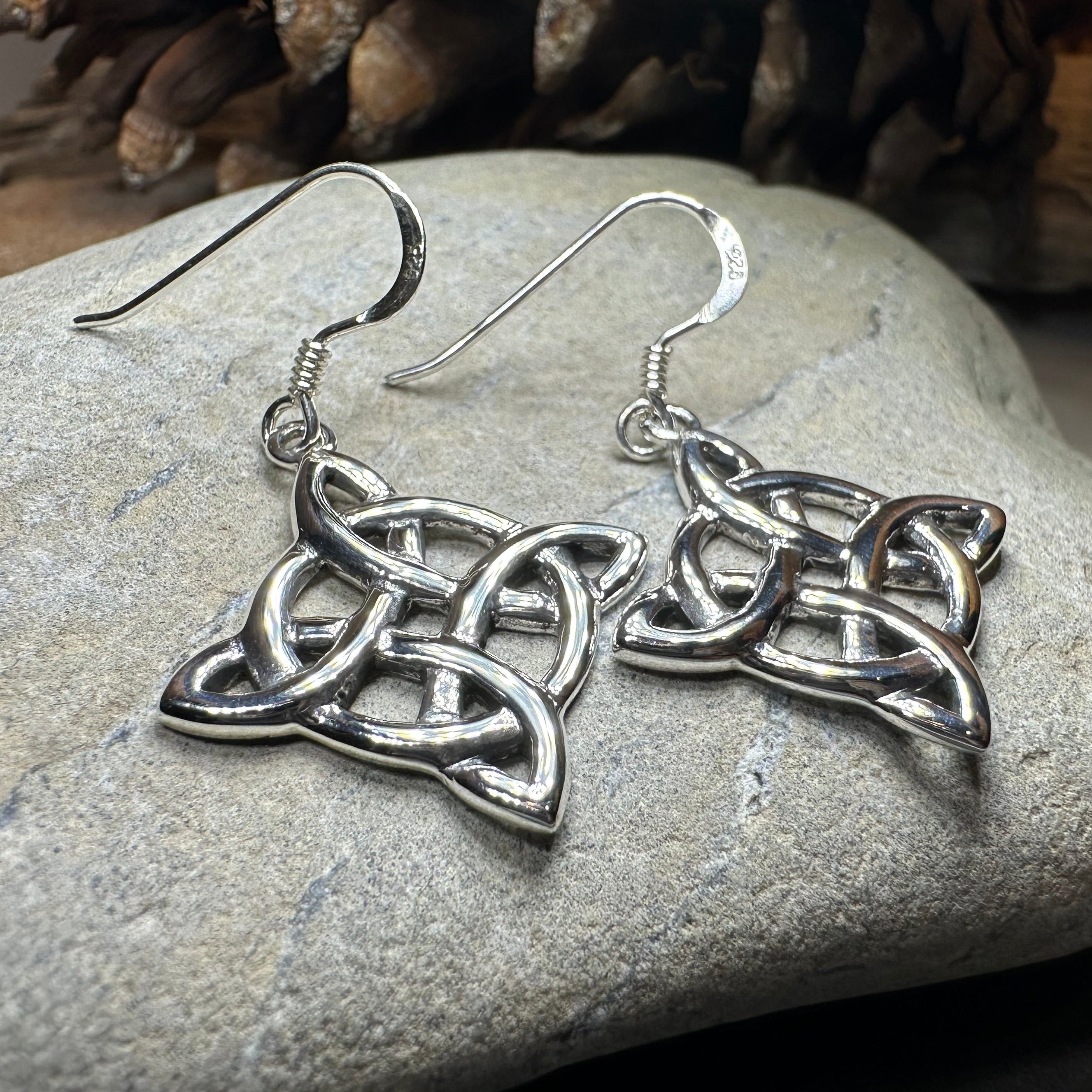 Dynra Celtic Knot Earrings
