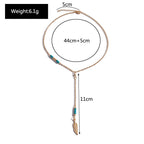 Olivenorma Turquoise Leaf Pendant Bohemian Necklace