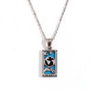 Olivenorma Stainless Steel 18k Gold Plated Tarot Card Necklace