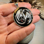 Dragon Yin Yang Necklace