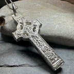 Artisan Irish Clonmacnoise Cross Necklace