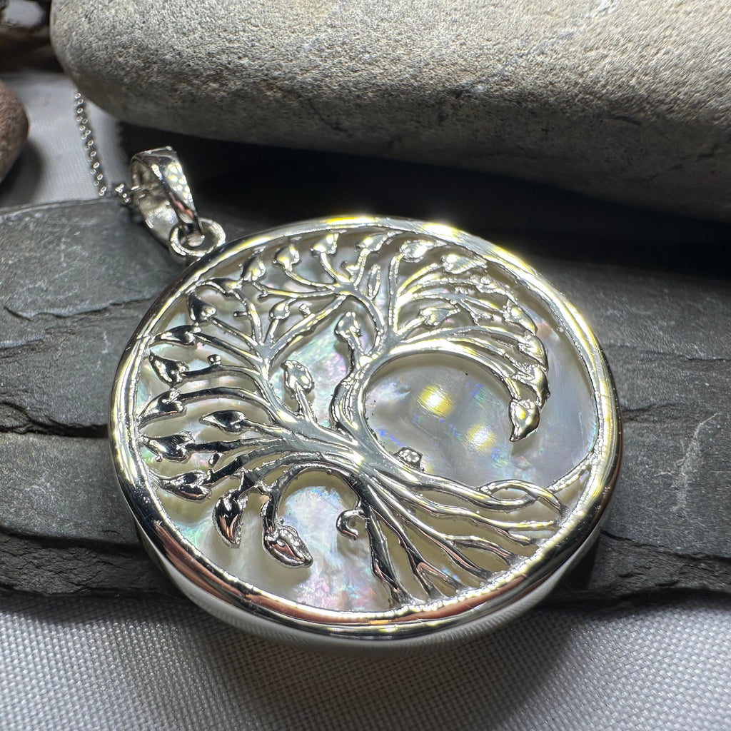 Arianrhod Tree of Life Shell Necklace