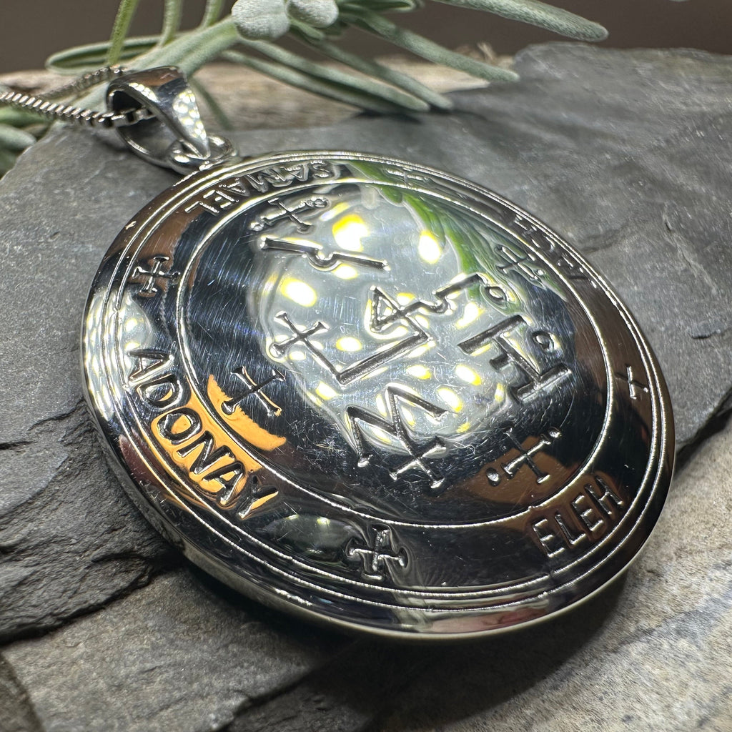 Archangel Samael Sigil Pendant