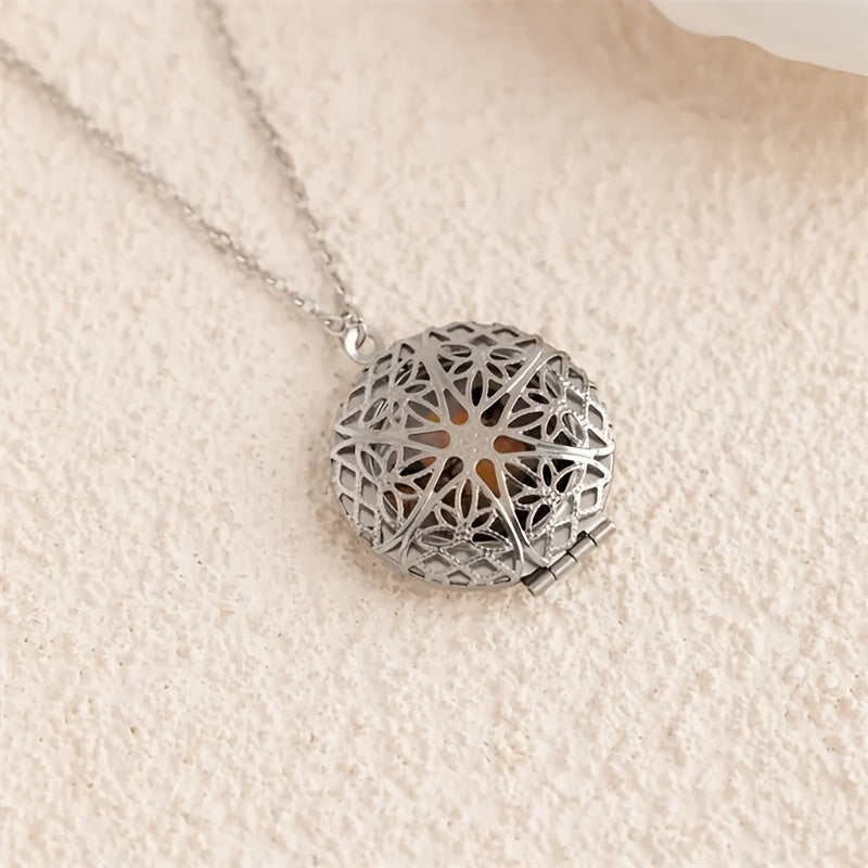 Personalized Photo Locket Necklace - Stainless Steel