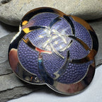 Enamel Dara Celtic Brooch