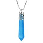 Crrystal Bullet Protection Gemstone Necklace