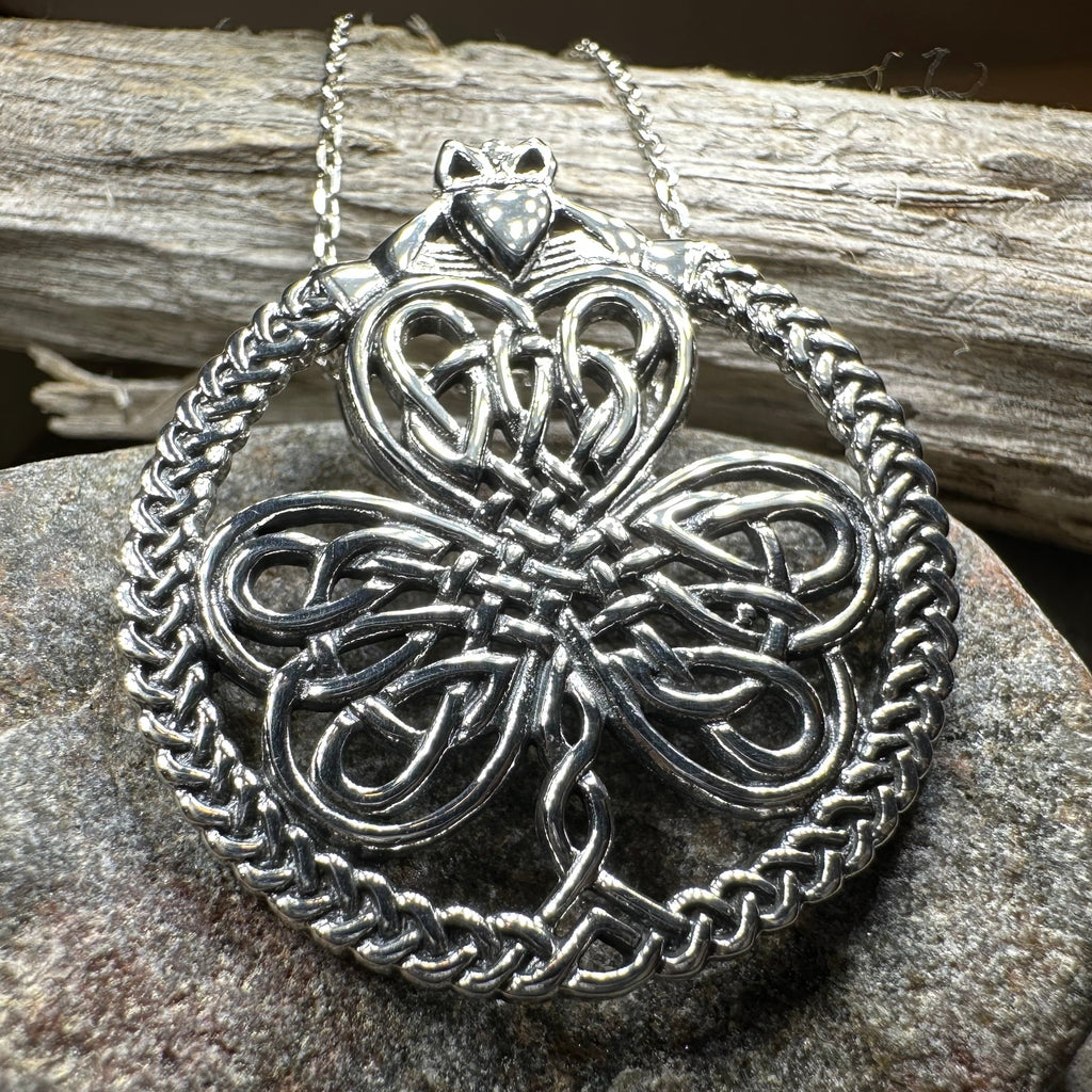 Sylvania Shamrock Necklace