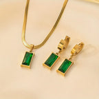 Emerald Luxe Jewelry Collection