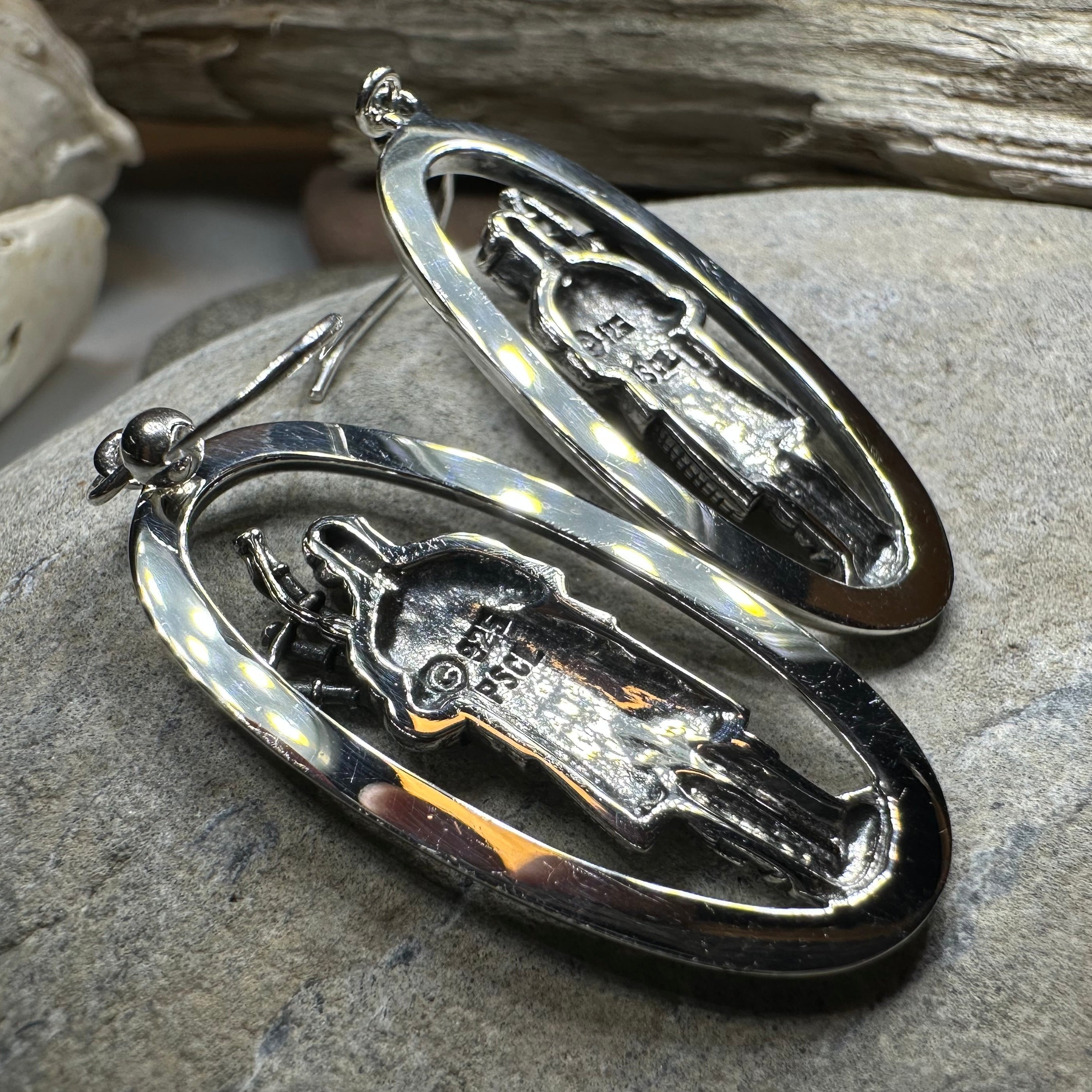 Tartan Bagpiper Earrings