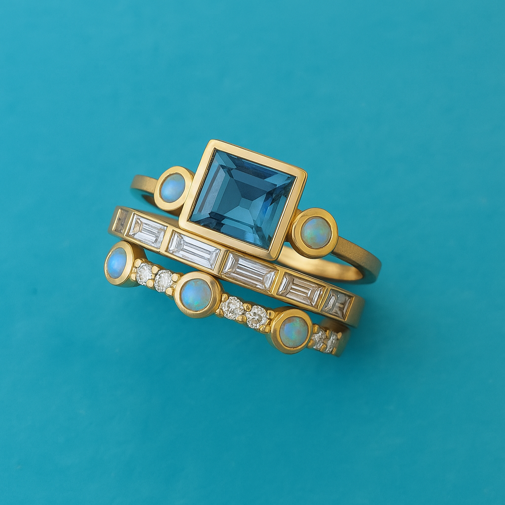 Taurus — Electric Muse Ring Set