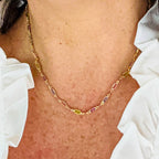 Isabella MultiColor CZ Stone Necklace