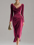 Mykah™ | Elegant Midi Dress