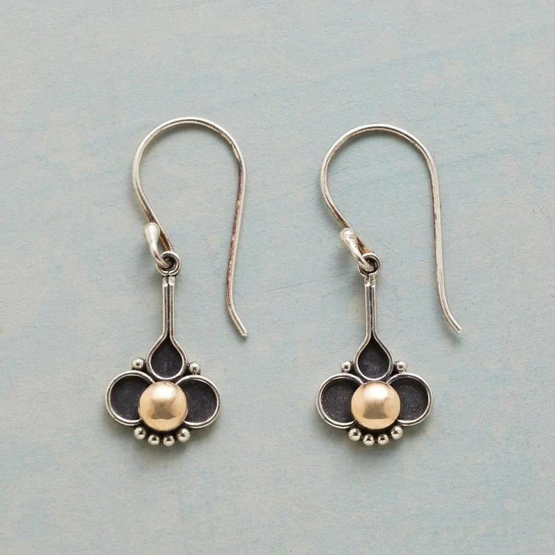 Moonlight Stone Heart Shaped Earrings
