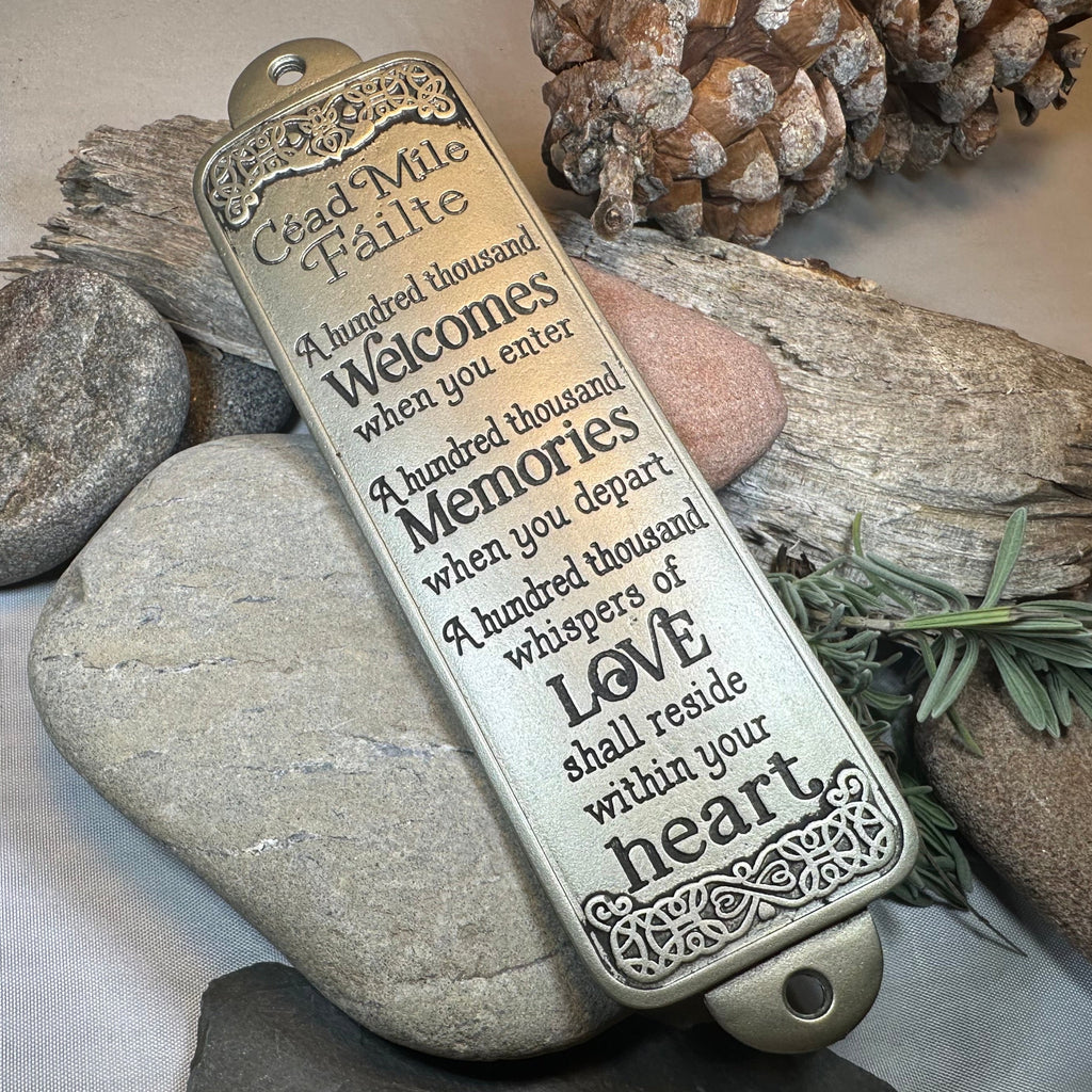 Irish Welcome Door Plaque