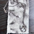 10pcs Polished Cloth Jewelry Care Cleaning Cloth for Rings Necklaces Bracelets