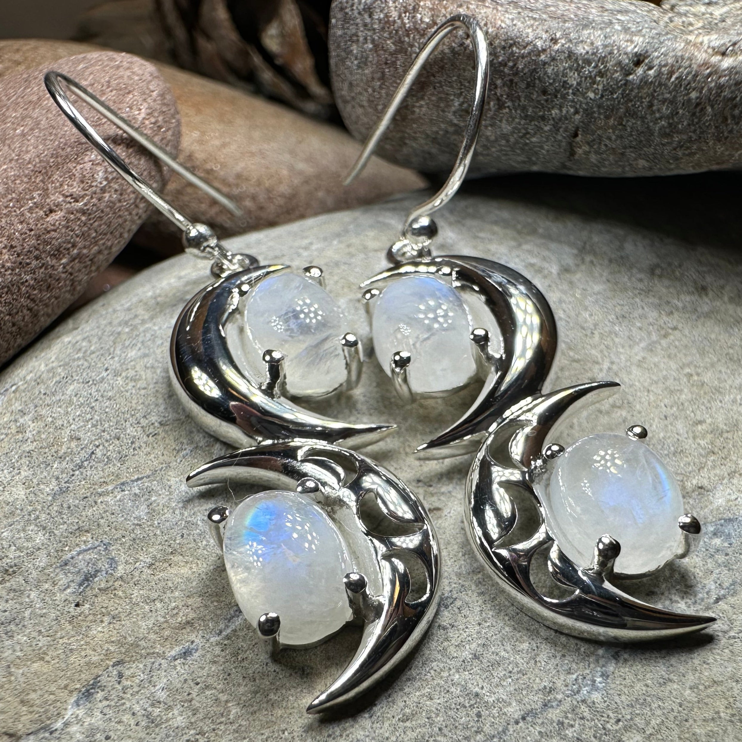 Mystic Dream Moonstone Earrings