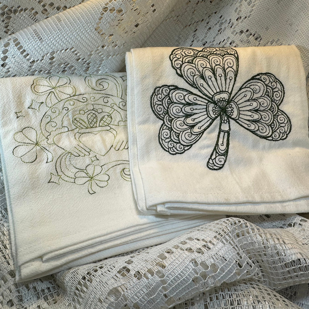 Handmade Irish Tea Towel Set