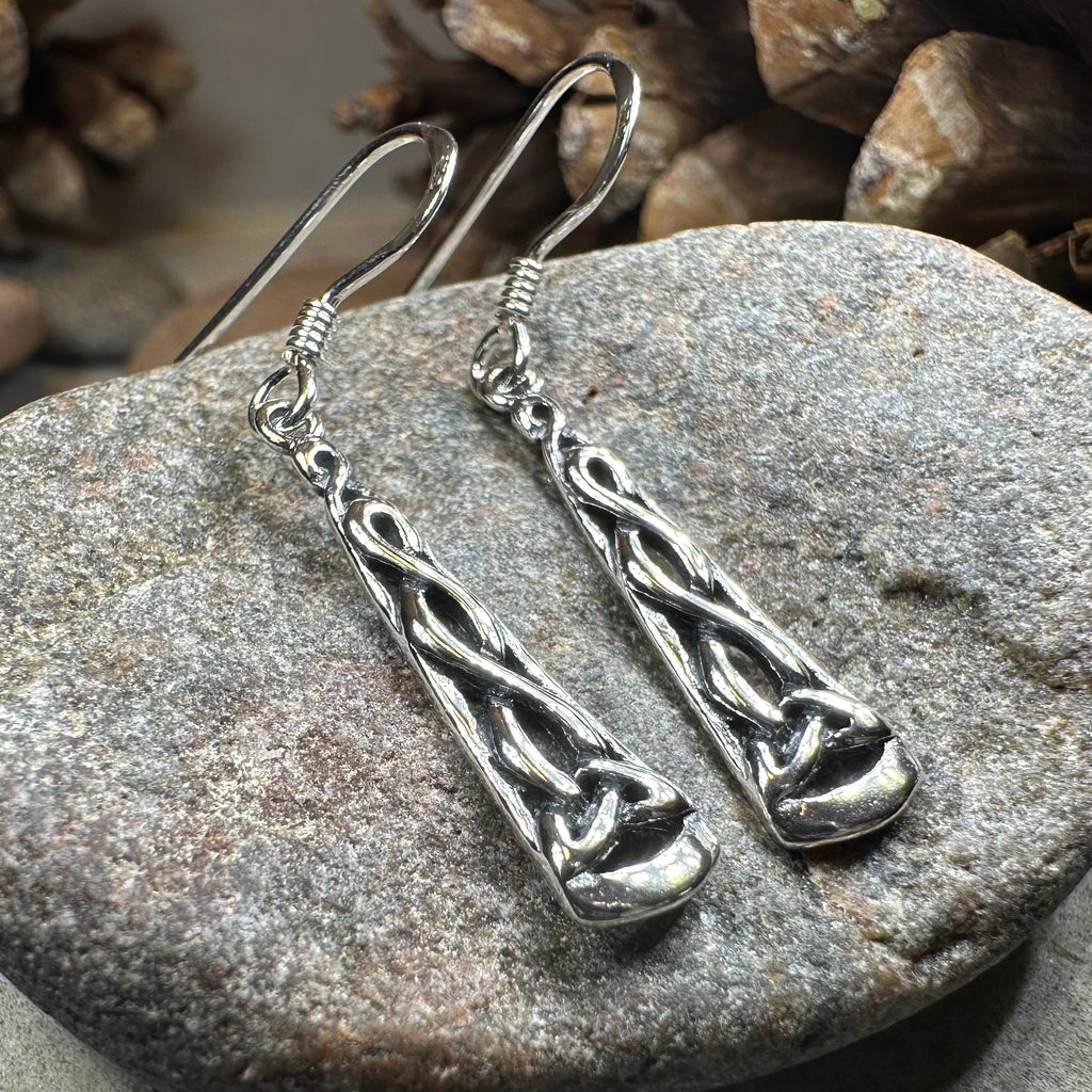 Gentle Celtic Knot Earrings