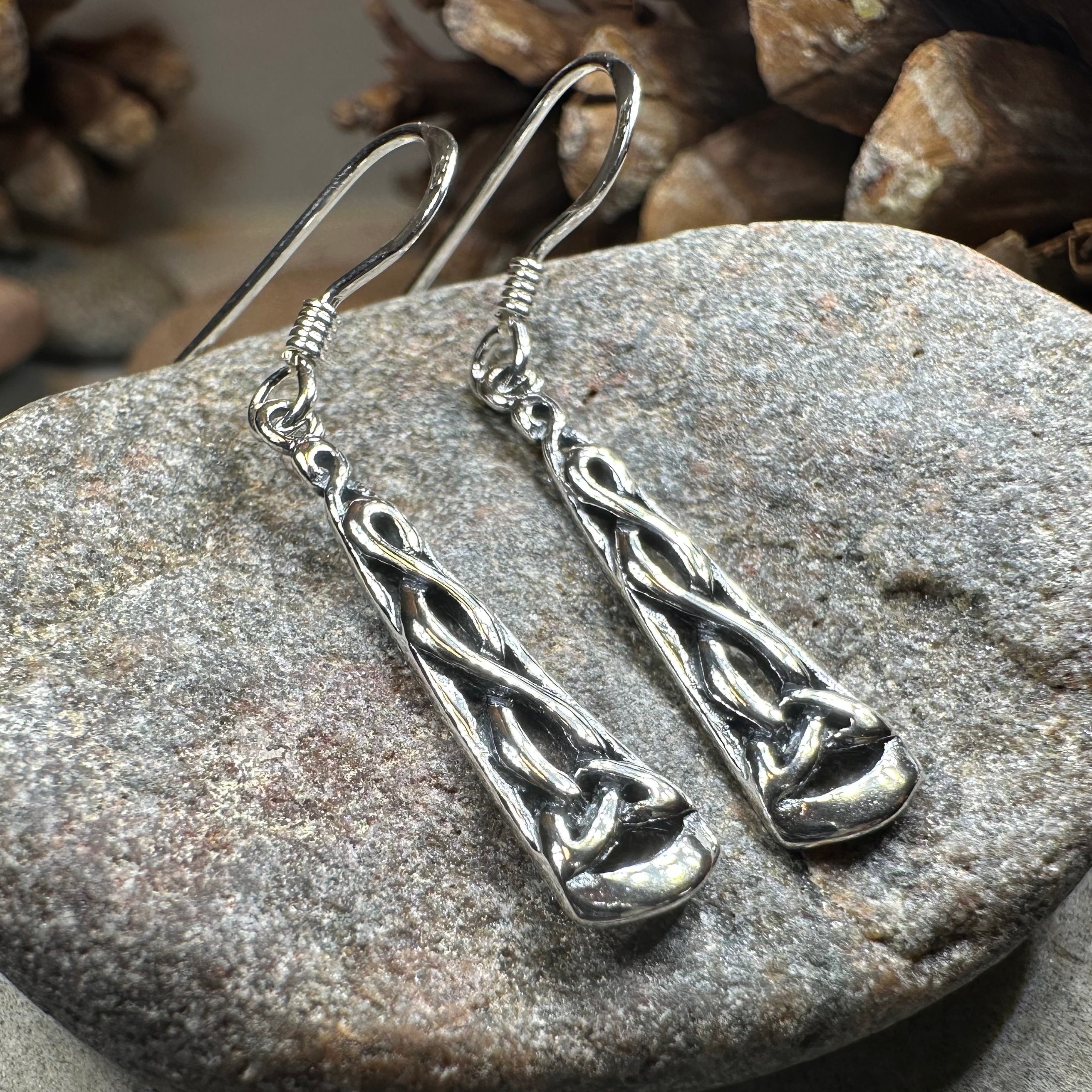 Gentle Celtic Knot Earrings