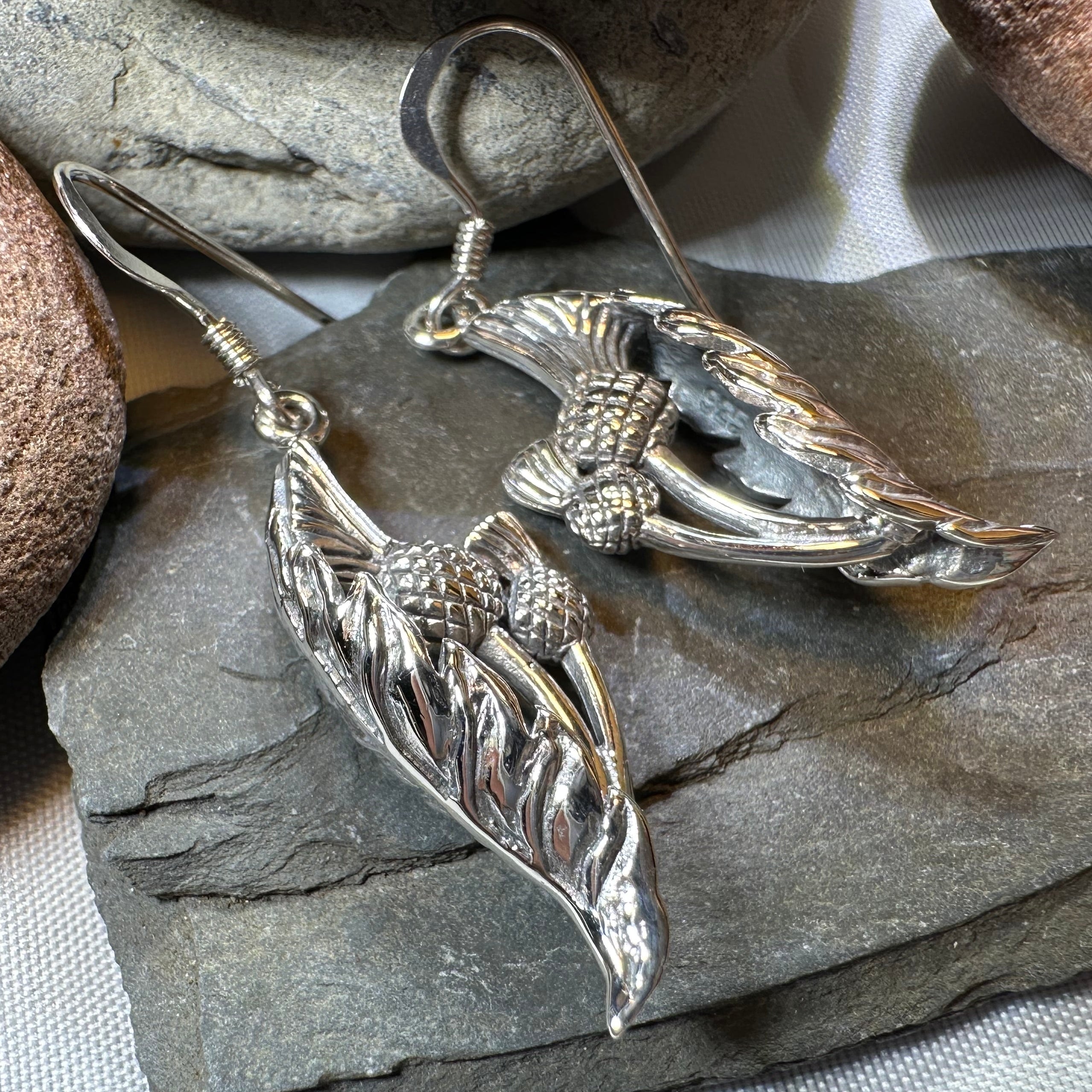 Cluaran Thistle Earrings