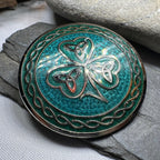 Celtic Shamrock Brooch
