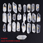 25pcs Clear Quartz Rune Set Handcrafted Nordic Divination
