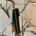 Saint Cainnech (Kenneth) of Aghaboe Scotland Doll