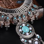 Olivenorma Bohemian Gem-Set Body Chain Necklace