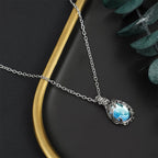 Olivenorma Moonstone Aurora Necklace