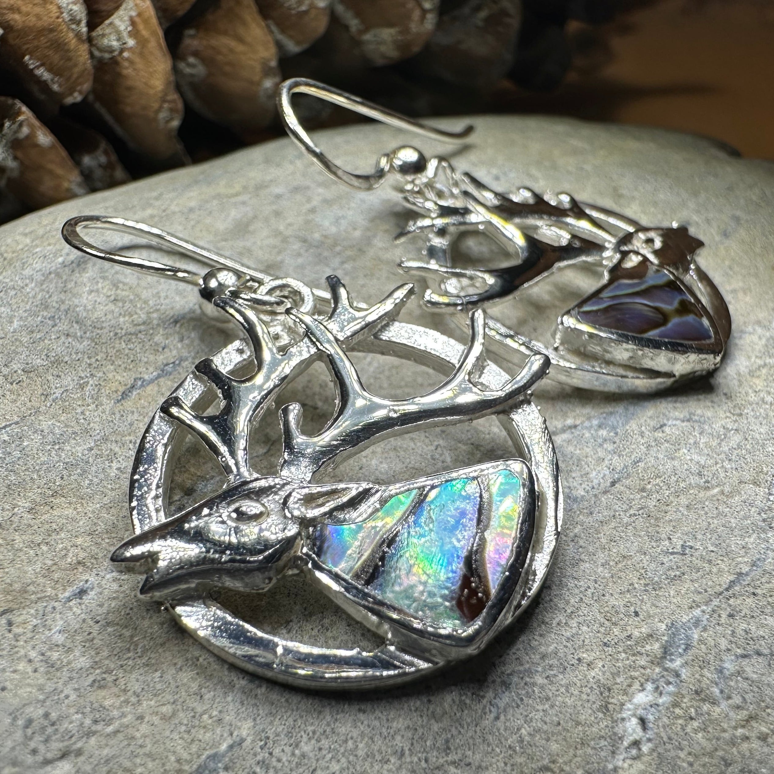 Stag of the Mist Earrings