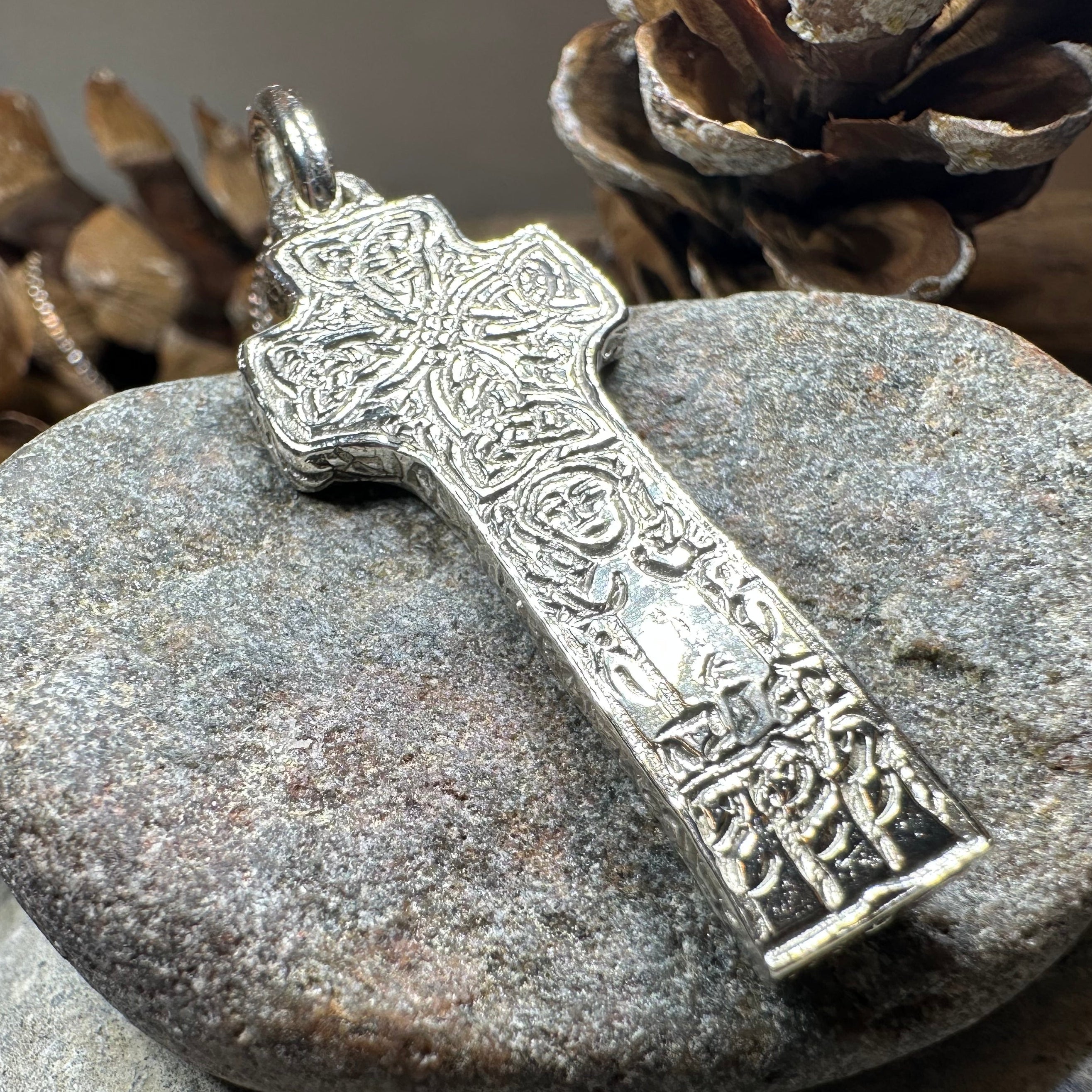 Artisan Irish Saint Patrick Cross Necklace