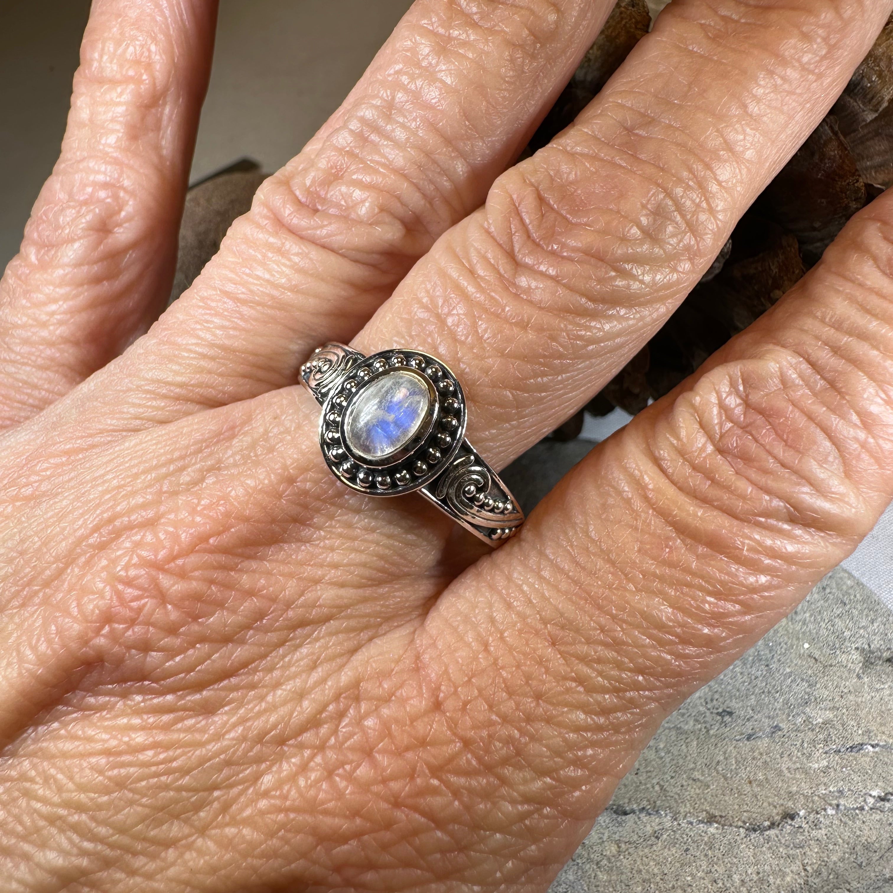 Galilah Celtic Moonstone Ring