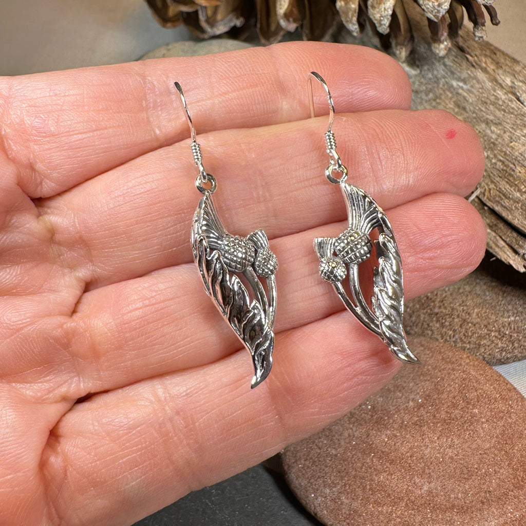 Cluaran Thistle Earrings