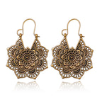 Lotus Mandala Elegance Earrings