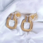 Zita Mini Square Earrings