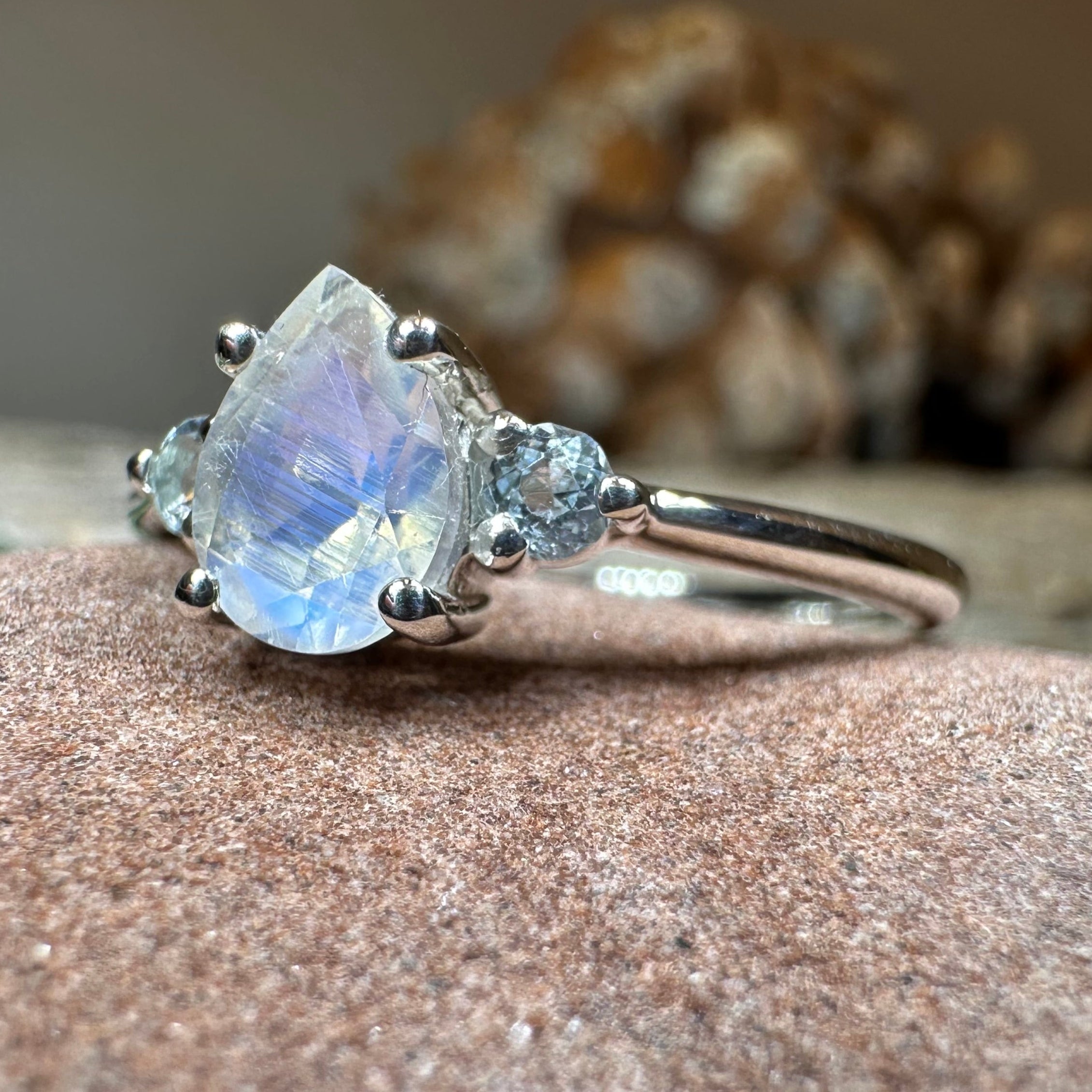 Rylena Moonstone Ring