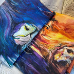 Handmade Highland Cow Lover Tea Towel Set