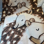 Handmade Hedgehog Lover Tea Towel Set