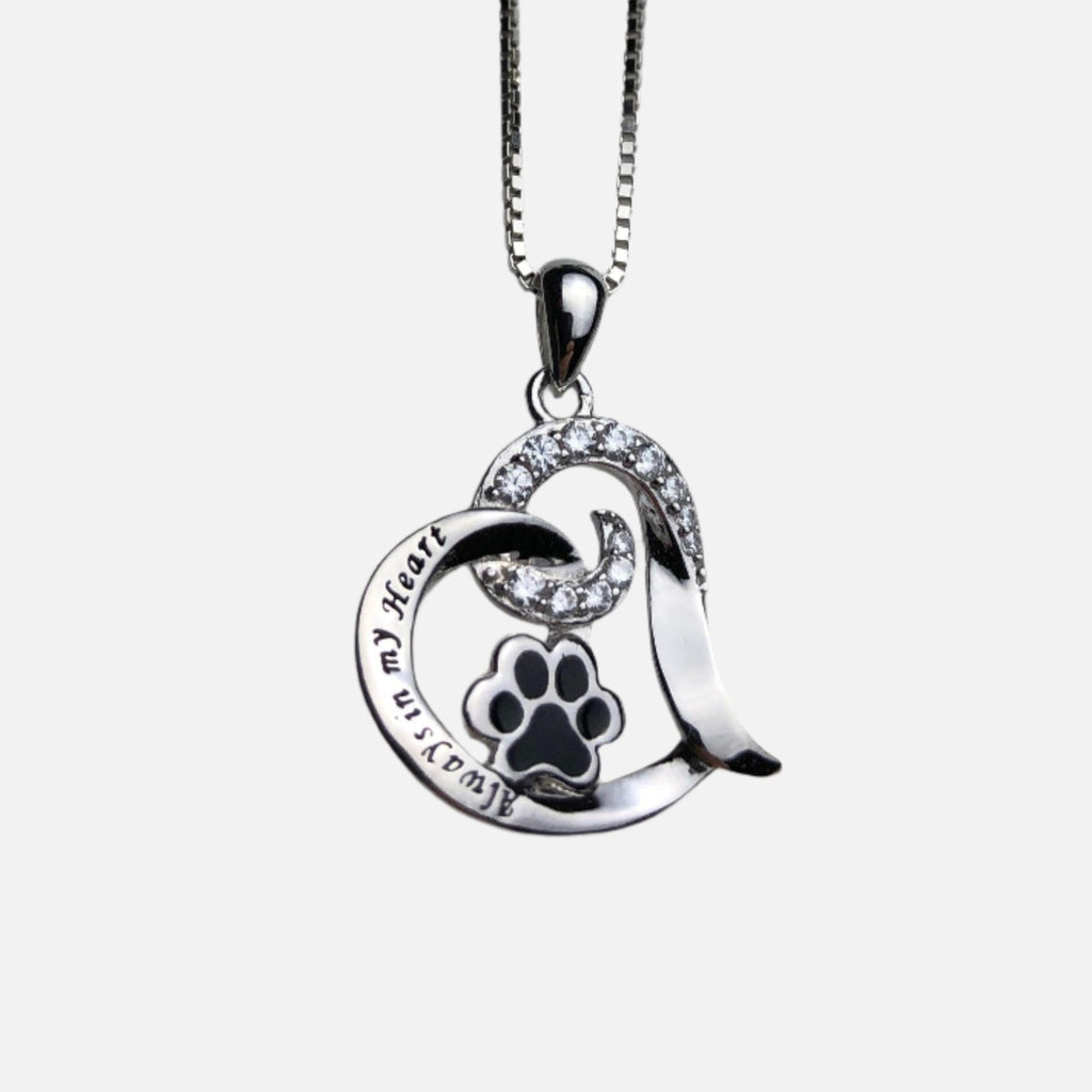 Elegant Dog Memorial Necklace