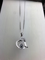 Elegant Dog Memorial Necklace