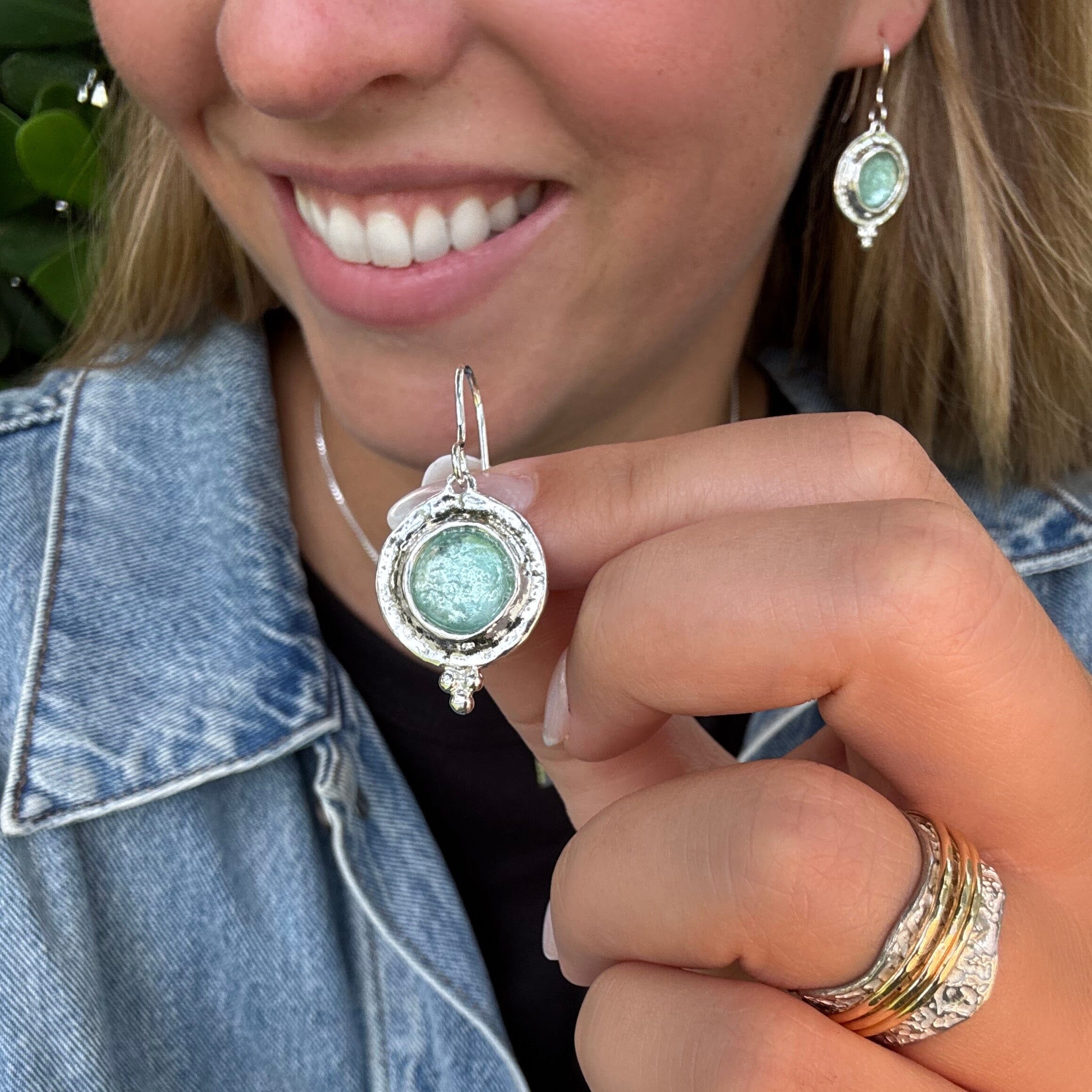 Ancient Glow Earrings