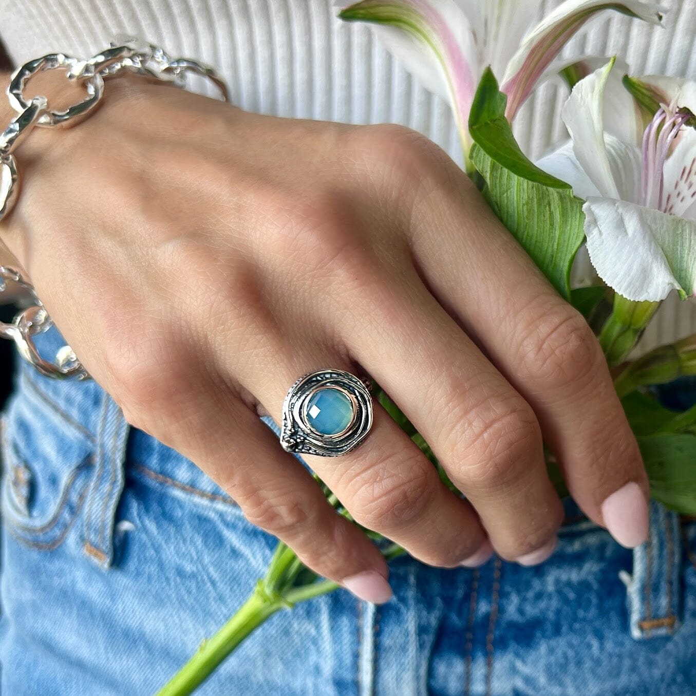Aqua Lagoon Ring