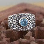Azul Echo Ring