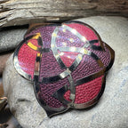Enamel Celtic Knot Brooch
