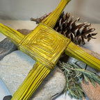 Saint Brigid's Celtic Cross Wall Plaque