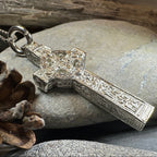 Artisan Irish Clonmacnoise Cross Necklace